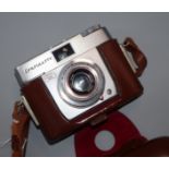 A Zeiss Contax IIIa camera