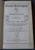 Berry, William - County Genealogies, for Hants, 1833, Kent, 1830 and Buckinghamshire (a facsimilie