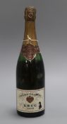 A Krug Vintage 1969 bottle