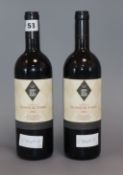 Two bottles of Antinon Tanuta 2001