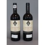 Two bottles of Antinon Tanuta 2001