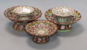 A group of Chinese Straits ceramic dishes, 19th century