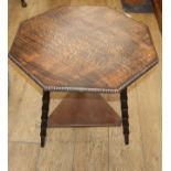 An Arts and Crafts occasional table W.62cm