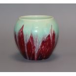 A Boch Freres glazed vase height 9.5cm