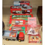 A collection of Britains boxed sets, farm animals etc., including Ford Tractor TW35, 9321, Country