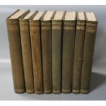 Spenser, Edmund - The Faerie Queene, 8 vols, one of 386, quarter calf, qto, uncut, Shakespeare