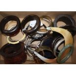 A quantity of assorted bangles etc.