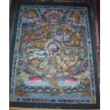 Two Nepalese or Tibetan thangkas