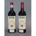 Two bottles of Antinon Toscana Tignanello 2001