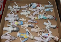 A collection of open arm pin dollies