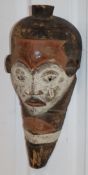 An African softwood mask