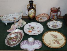 A collection of European ceramics