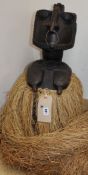 An African Baga Nimba Tribe Guinea carved fertility figure height 68cm