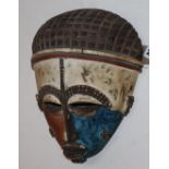 An African softwood mask