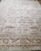 A Ziegler style carpet 360 x 280cm