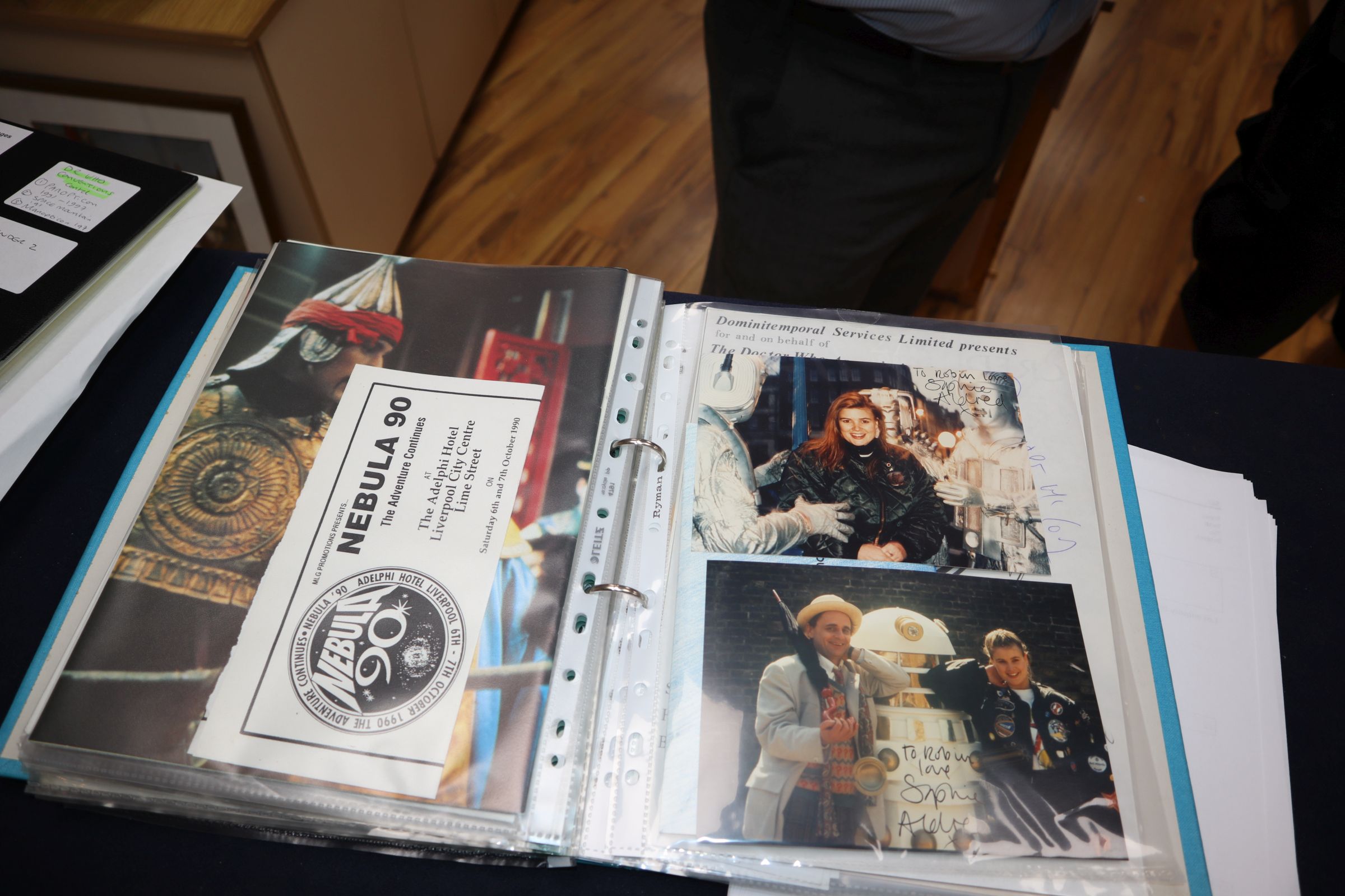 Doctor Who - Classic TV series - three albums photographs and comics signed by members of the cast - Image 27 of 30