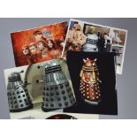 Doctor Who - Classic TV series up to 11th Doctor - four albums of signed photographs of members of