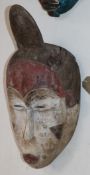 An African softwood mask