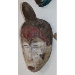 An African softwood mask