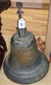 A large 20th century bell