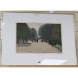 Harold Altman (1924-2003), limited edition print, 'Gate, Parc Monceau 1979', signed in pencil, 66/