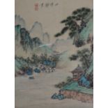 A group of assorted unframed Chinese drawings and prints