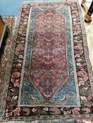 A North West Persian rug 192 x 102cm