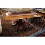A Regency mahogany tilt top breakfast table W.136cm