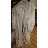 A Christian Dior blonde full length mink coat