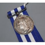 Egypt medal 1882 to John Dingle, with research