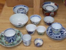 A group of Asian ceramics