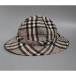 A Burberry hat