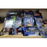 Star Wars - Hasbro action figures, from episodes I - IV, The Force Awakens and Rogue One Carded