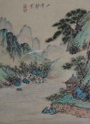 A group of assorted unframed Chinese drawings and prints