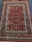 A North West Persian rug 185 x 124cm