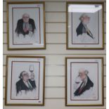 Sue McCartney-Snape (b. 1957), a set of four limited edition prints, including 'Rich But Cracking