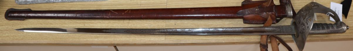 A George V infantry officer's sword by Wilkinson