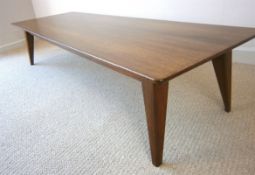 A Vanson and Peter Haywood design coffee table L.138cm