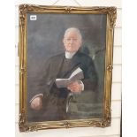 Andre Cluysenaar (1872-1939), Portrait of Reverend Joseph Jeremiah Baddeley, signed, oil on