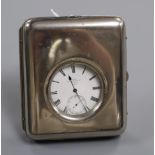 Dent, 33 Cockspur Street, London, a Victorian silver open-face key-wind pocket watch with