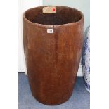 An African hollowed out tree trunk height 66cm