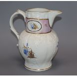 A late 18th century Worcester jug height 20cm