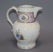 A late 18th century Worcester jug height 20cm