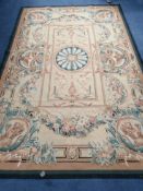 An Aubusson style tapestry hanging 272 x 177cm