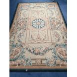 An Aubusson style tapestry hanging 272 x 177cm
