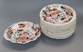 A Masons Ironstone part dessert service