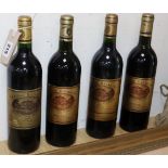 Four bottles of Chateau Batailley - Pauillac, 1978, 1993 and 1995