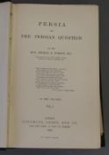 Curzon, George Nathaniel Lord - Persia and the Persian Question, 2 vols, 8vo, original black