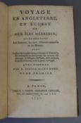 Faujas de Saint-Fond, Barthelemi - Voyage en Angleterre en Ecosse et aux Iles Hebrides, 2 vols, 8vo,