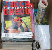 Judge Dredd - Eagle/Quality/Fleetway comics - 1st and 2nd Series (1983-1993), The Megazine (1990-